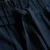 Textured drawstring shorts