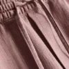 Textured drawstring shorts