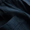 Textured drawstring shorts