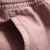 Textured drawstring shorts
