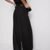Textured harem pants