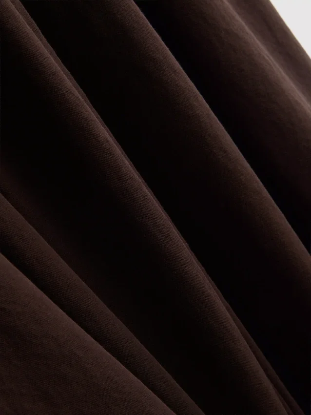 Textured harem pants