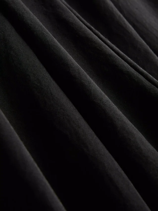 Textured harem pants