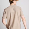 Textured henley t-shirt
