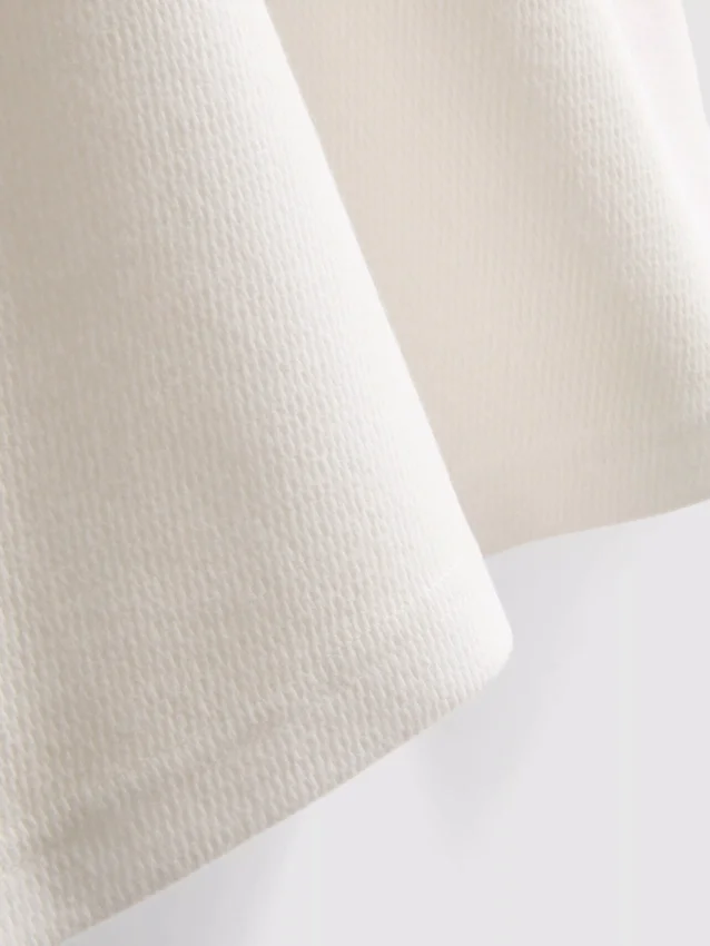 Textured henley t-shirt