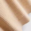 Textured knitted polo shirt