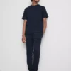Textured long pajamas