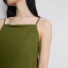 Textured longline cami top