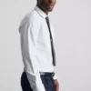 Textured oxford shirt