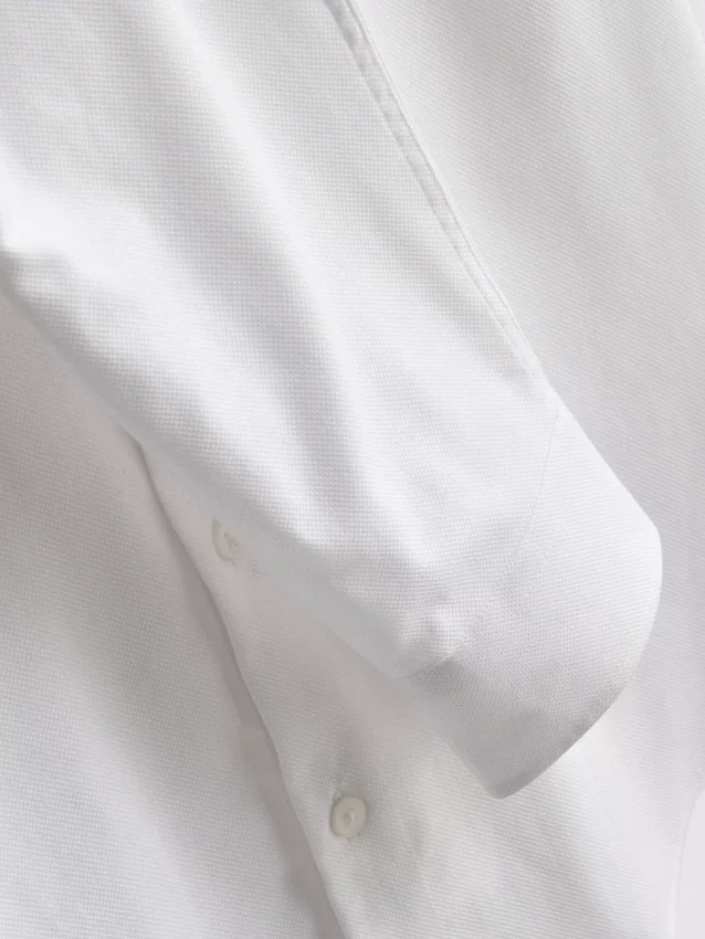 Textured oxford shirt