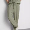 Textured pajama bottoms