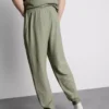 Textured pajama bottoms