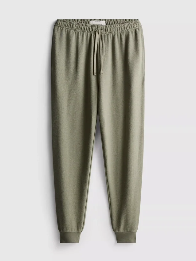 Textured pajama bottoms