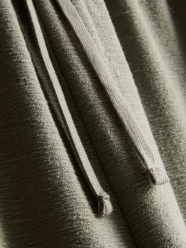 Textured pajama bottoms