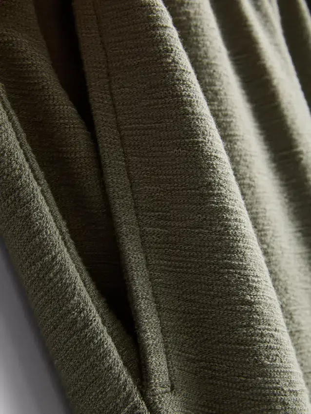 Textured pajama bottoms