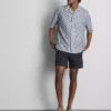Textured revere shirt