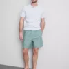Textured short pajama set