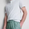Textured short pajama set