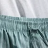 Textured short pajama set