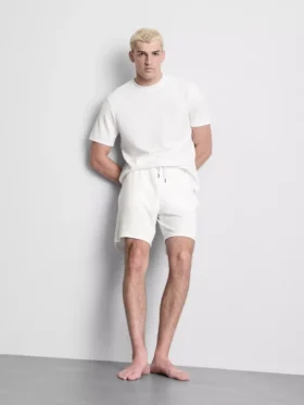 Textured short sleeve t-shirt