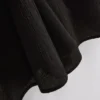 Textured straight-leg satin pants