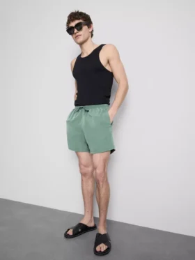 Textured swimming shorts