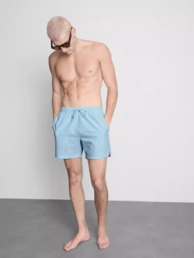 Textured swimming shorts