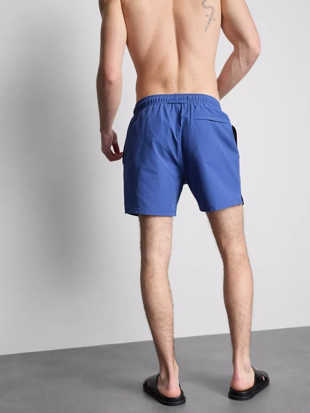 Textured swimming shorts