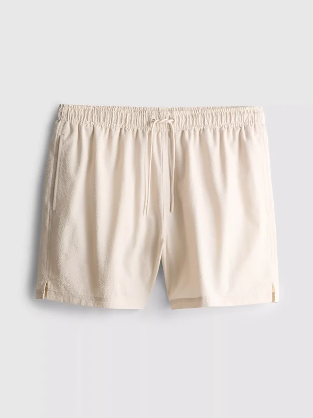 Textured swimming shorts