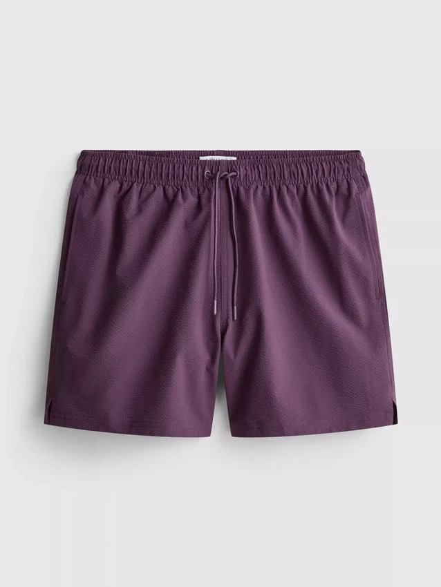 Textured swimming shorts
