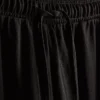 Textured wide leg pants