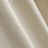 Textured zip-neck polo shirt