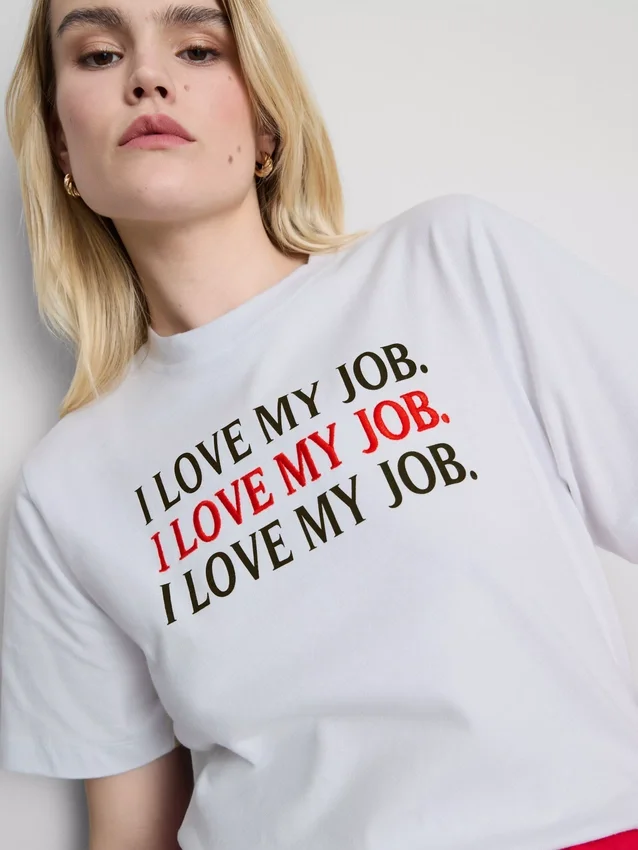 The devil wears prada cotton slogan tee