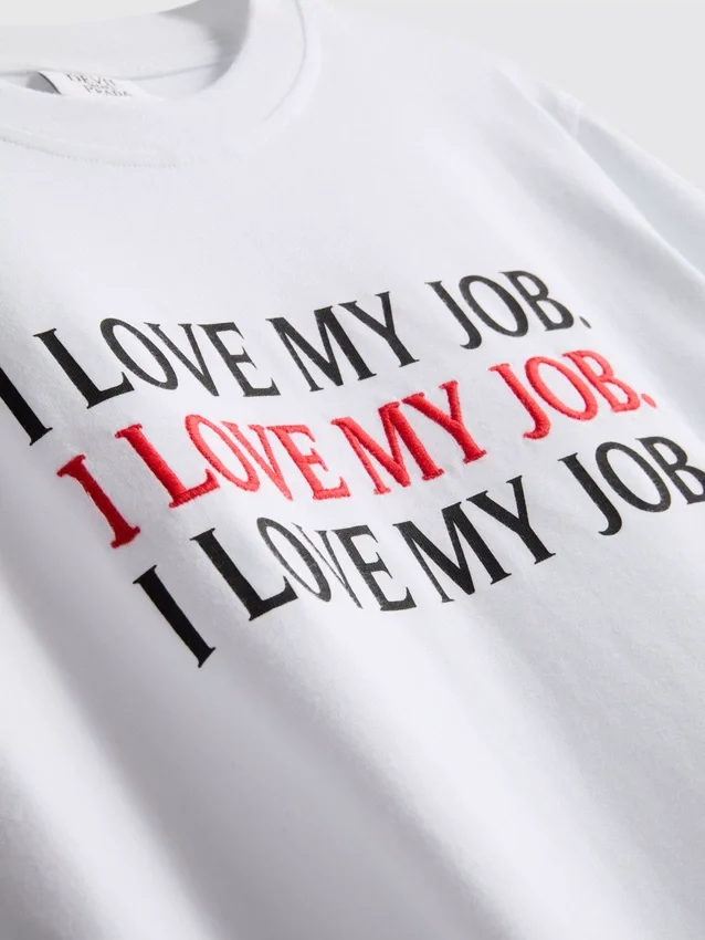 The devil wears prada cotton slogan tee