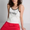 The devil wears prada ribbed pajama vest
