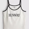The devil wears prada ribbed pajama vest