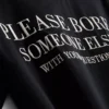 The devil wears prada slogan shorty pajamas