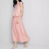 The edit a-line air flow midi skirt