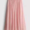 The edit a-line air flow midi skirt