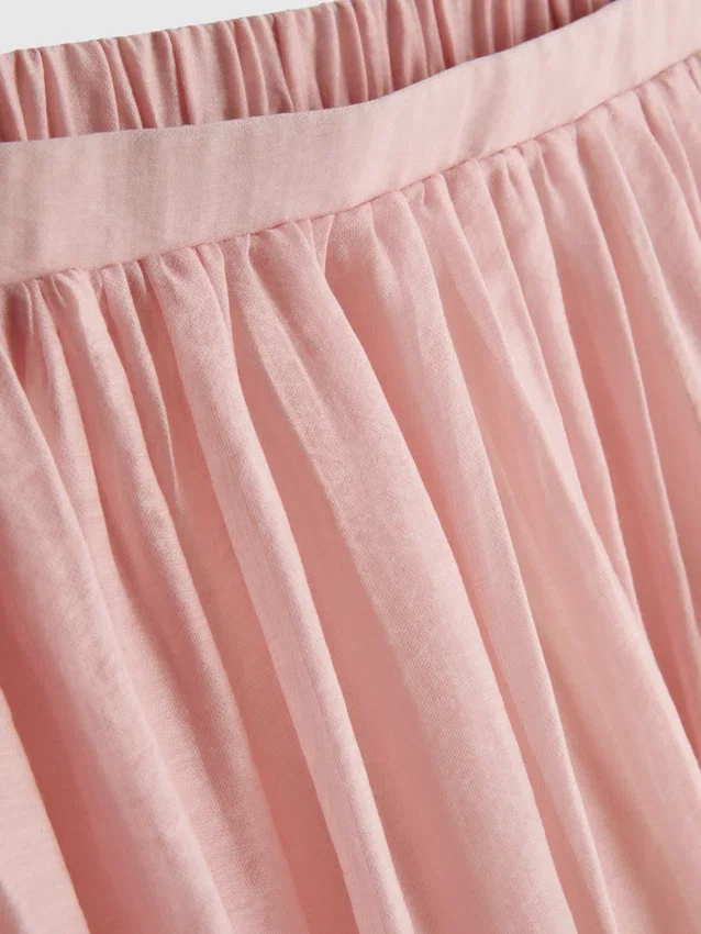 The edit a-line air flow midi skirt