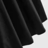 The edit circle cotton midi skirt