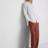 The edit classic linen shirt
