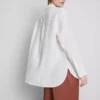 The edit classic linen shirt