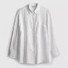 The edit classic linen shirt