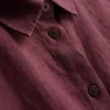 The edit classic linen shirt