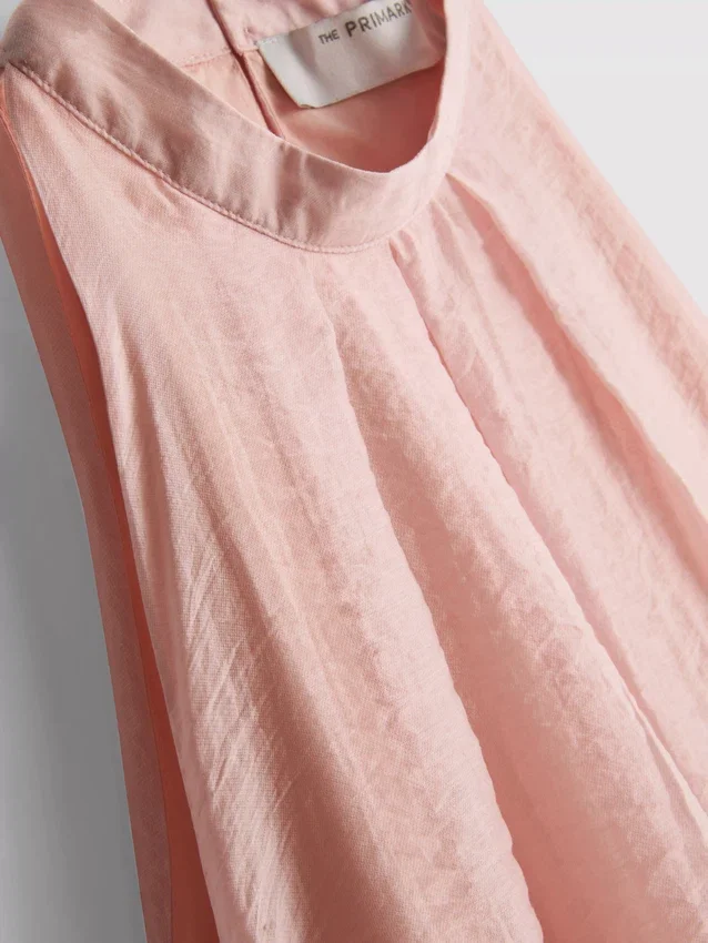 The edit draped halter-neck air flow blouse