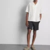 The edit embroidered cotton short sleeve shirt