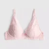 The edit high apex floral lace bra
