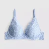 The edit high apex floral lace bra