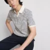 The edit jacquard polo shirt
